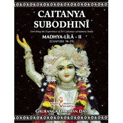 Caitanya Subodhini Madhya Lila – Part 2